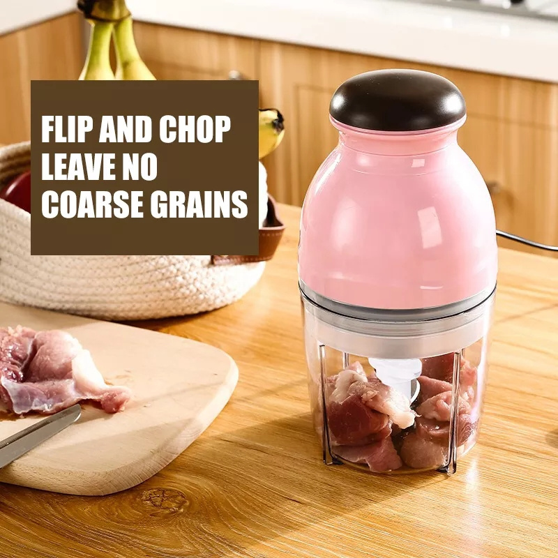 Mini USB Wireless Electric Garlic Stirrer Baby Food Chopper Meat Grinder Kitchen Clear Auxiliary Food Grinding Tools