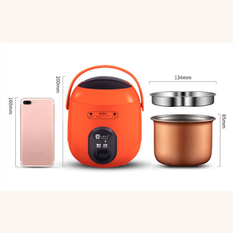 2023 new baby mini electric low sugar healthy rice cooker 1.2l to cook rice, porridge, cake and 12 in 1 functions