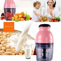 Portable Personal Blender Mixer Food Processor With Chopper Bowl 600ml Juicer Bottle Meat Grinder Baby Food Maker 220V