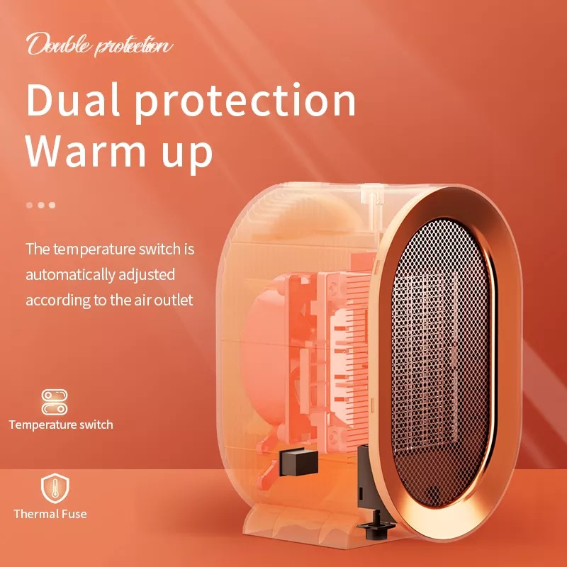 2Use Portable Electric Fan Ptc Heater Noofficetric House Heaters No Plug Portable Heater Meisite Personal Bedroom Bathroom Indoo