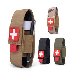 Tactical Tourniquet Holder Molle Medical Pouch Tactical First Aid Kit for Tourniquet EMT Shears