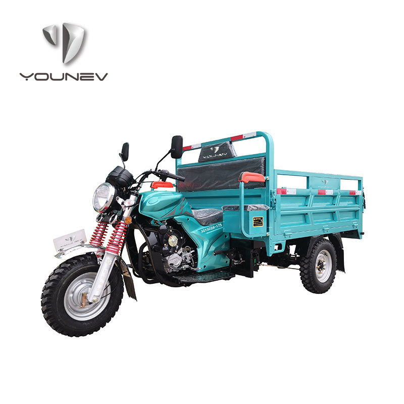 YOUNEV 151-200CC Gasoline Motorized Cargo Tricycle Heavy Loading Trike Three Wheel Motorcycle