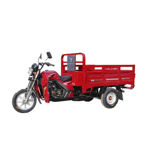 YOUNEV  111 - 150cc 12V Cargo Motorized Trikes 3 Wheel Motorcycle Air Cooled Engine Motor Tricycle