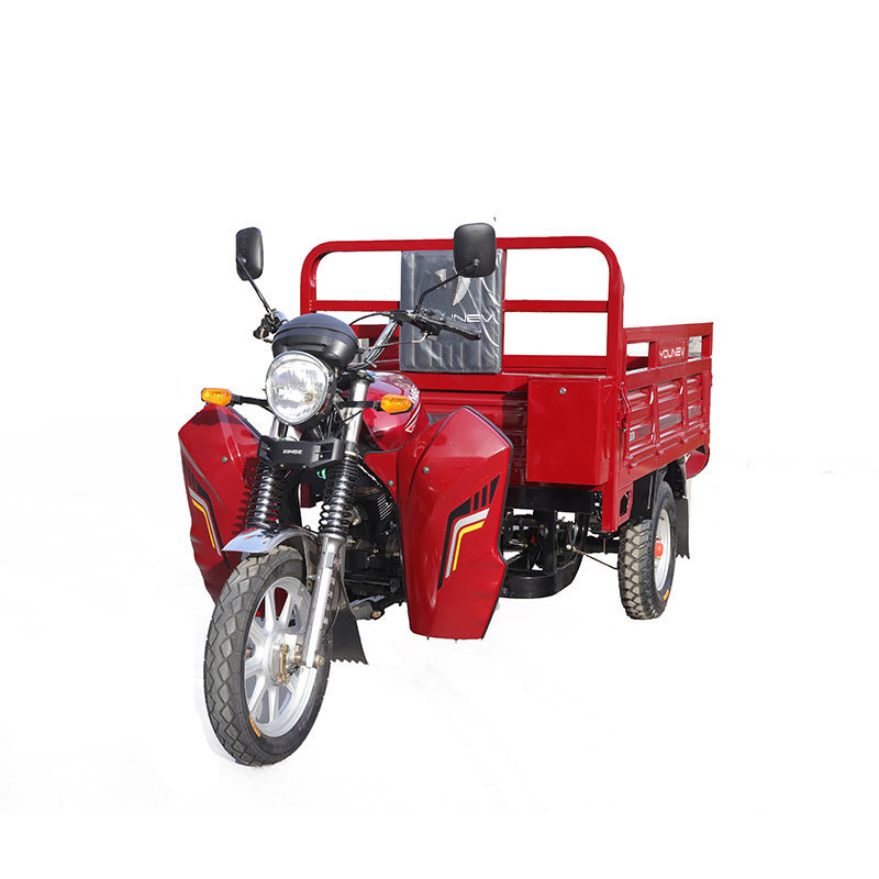 YOUNEV Three 111 - 150cc Motor Tricycle Air Cooled Engine 12V Cargo Motorized Trikes 3 Wheel Motorcycle