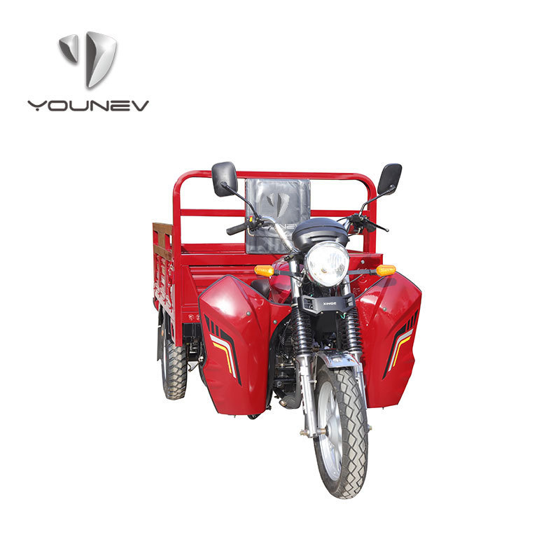 YOUNEV 111 - 150cc Motor Tricycle Air Cooled Engine 12V Cargo Motorized Trikes 3 Wheel Motorcycle