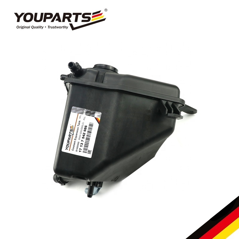 Auto Engine Radiator Coolant Water Expansion Tank For BMW E60 E60LCI ALL OEM 17 13 7 542 986 Coolant Expansion Tank