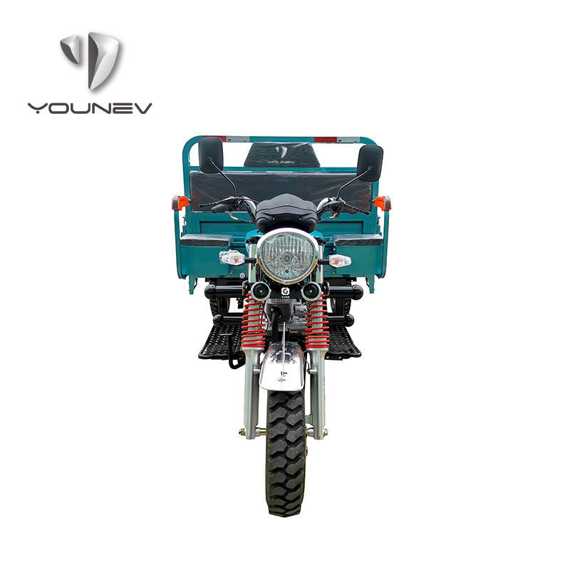 YOUNEV 151-200CC Gasoline Motorized Cargo Tricycle Heavy Loading Trike Three Wheel Motorcycle