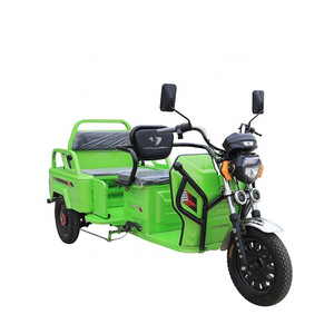 YOUNEV adults cargo tricycles 3 wheel motorcycle electric passenger tricycle for leisure 48v 500w