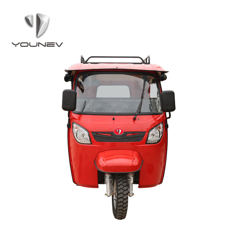 YOUNEV 200CC Water Cooled gasoline 9 passenger transportation motorcycle tricycle