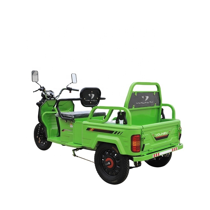 YOUNEV passenger tricycle cargo tricycles 3 wheel motorcycle electric for ladults 48v 500w