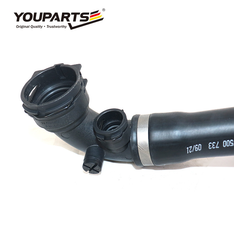 YOUPARTS Auto Parts Car Upper Water Pipe OEM 11537500733 silicone Engine Coolant Radiator Hose for BMW X5 E53 M54