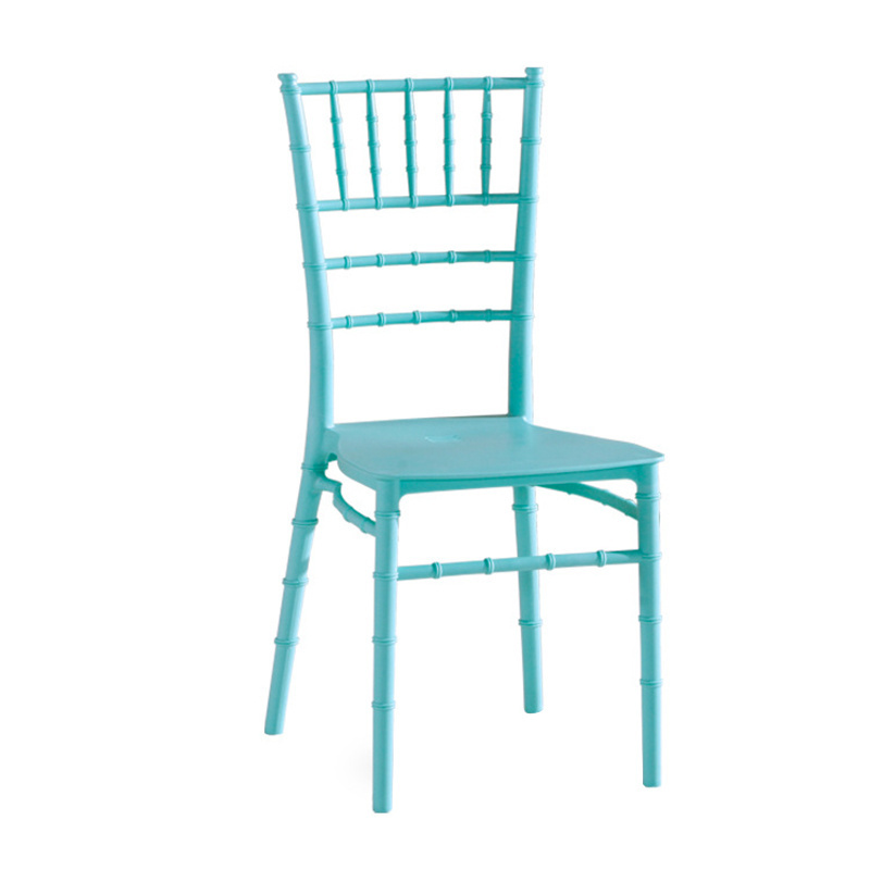 Party White Chiavari Chair Wholesale Price Tiffany Plastic Stackable Rental Banquet for Wedding Used Modern Hotel Chair 14 Days