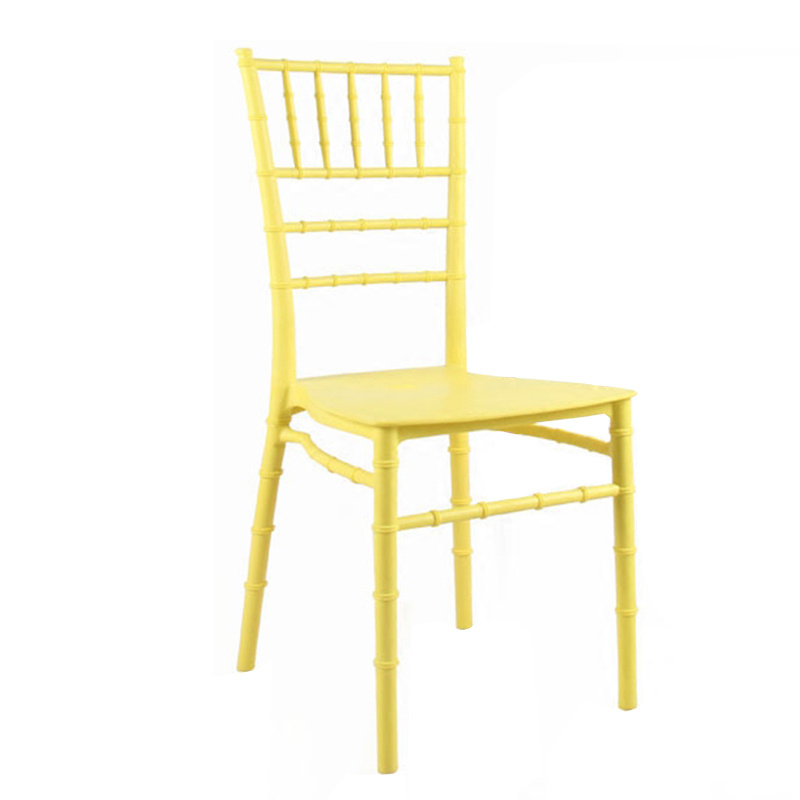 Party White Chiavari Chair Wholesale Price Tiffany Plastic Stackable Rental Banquet for Wedding Used Modern Hotel Chair 14 Days