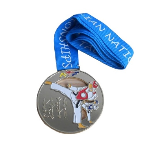 Upinstar 15 Years Medal Manufacture competition design 3d award medal  taekwondo metal custom running sports medal