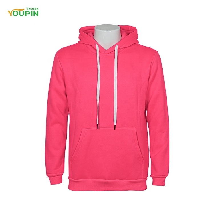 Wholesale Multi Color Unisex Adult Pullover Hoodies Blank Sublimation 290Grams Polyester Cotton Pastel Color Hoodie