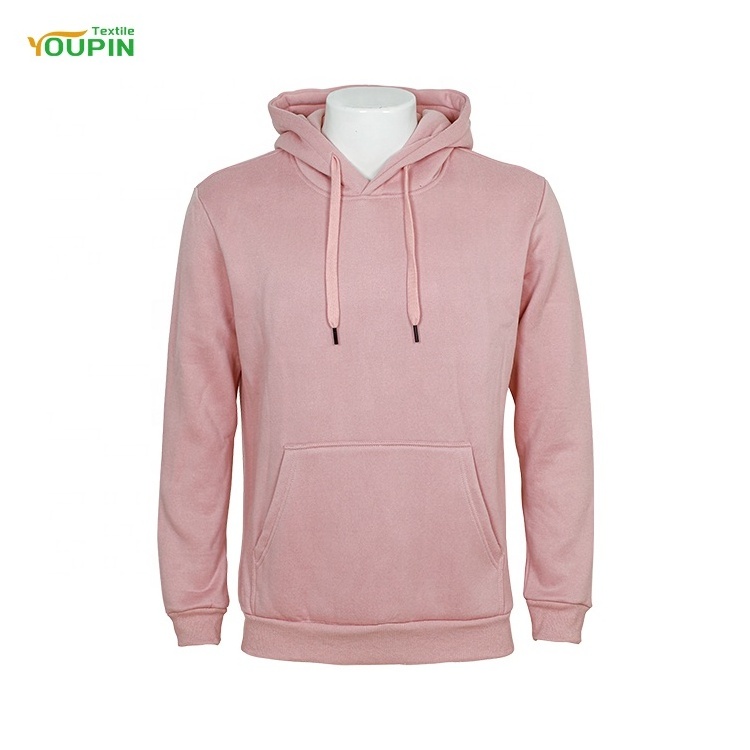 Wholesale Multi Color Unisex Adult Pullover Hoodies Blank Sublimation 290Grams Polyester Cotton Pastel Color Hoodie