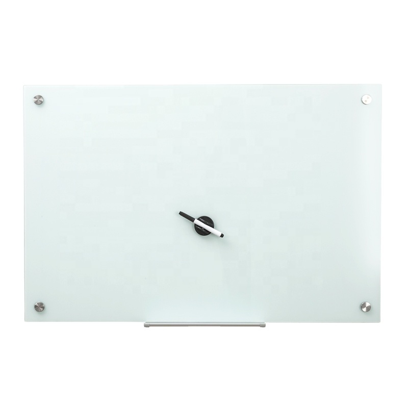 Whiteboard glass magnetic wall mounted glassboard