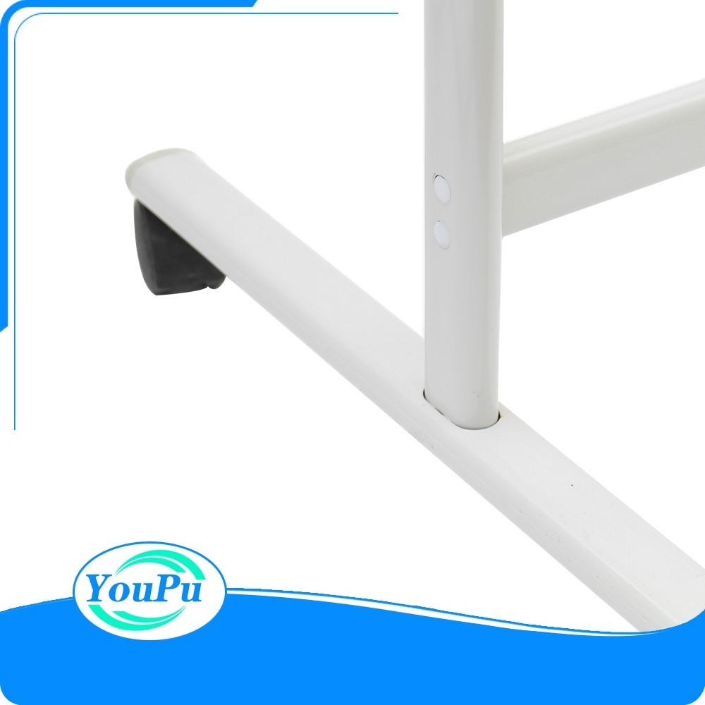 New Style Double Sided Mobile Magnetic Whiteboard Stand 360 degrees rotated with steel stand