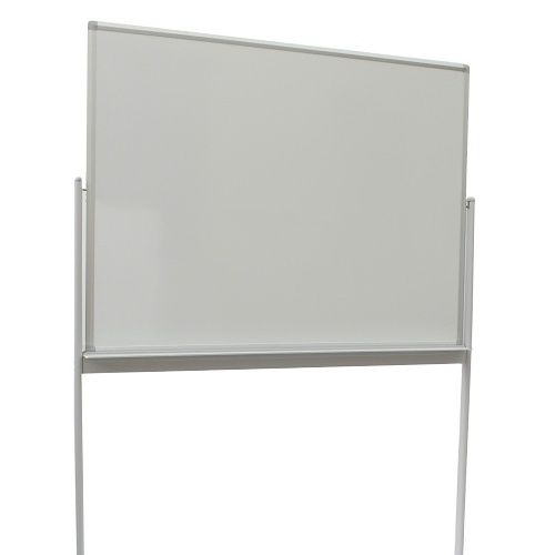 360 Degrees Rotated Height Adjustable Mobile White Board with steel Stand