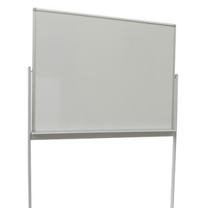 360 Degrees Rotated Height Adjustable Mobile White Board with steel Stand