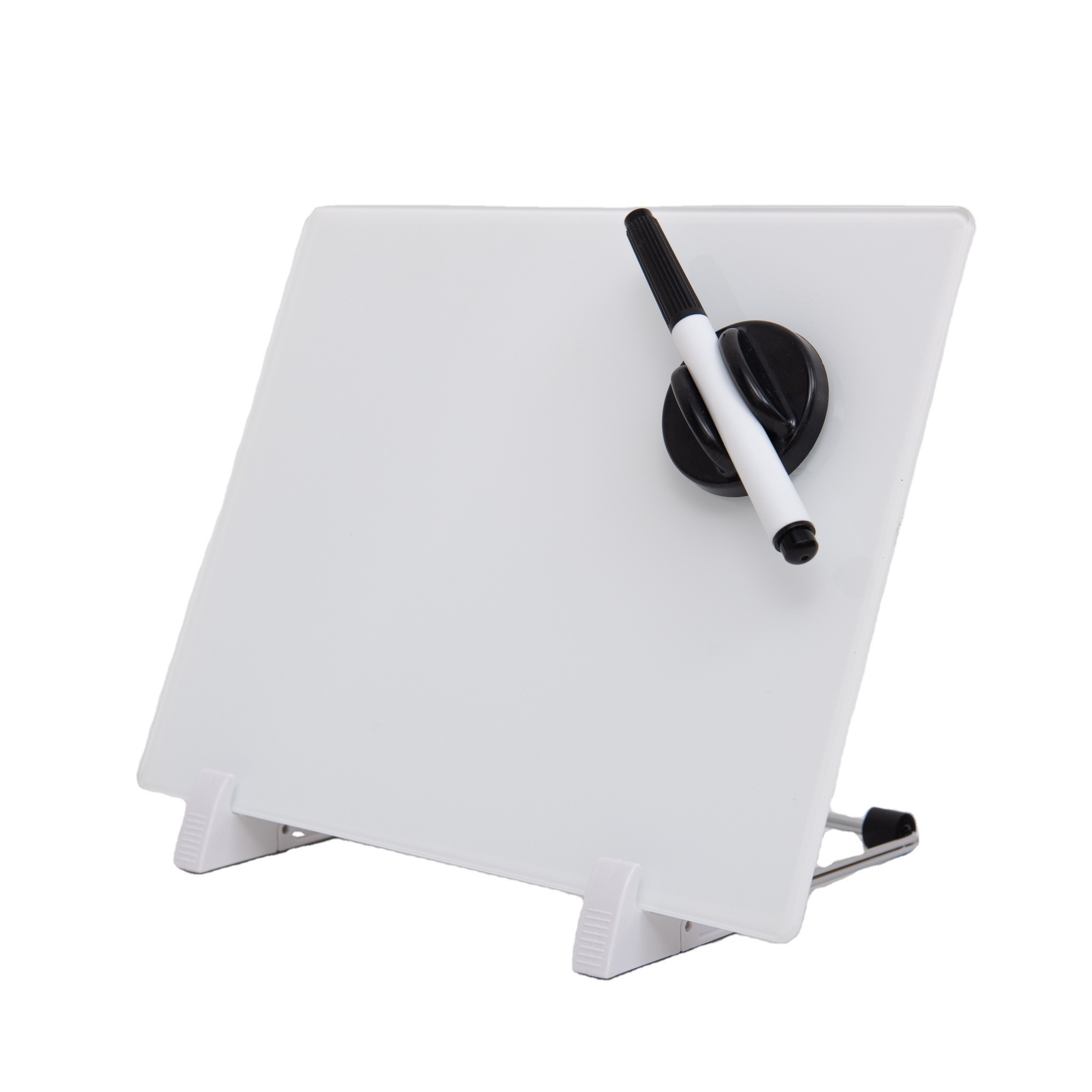 CH132 mini glass writing magnetic desk whiteboard desktop whiteboard