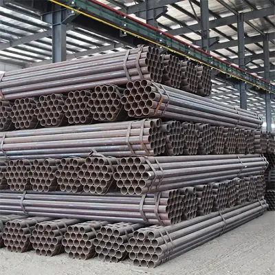 ASTM A53 Ss400 Q235 St37 St52 1020 1045 A106b Carbon Steel Tube Pipe for Building Material