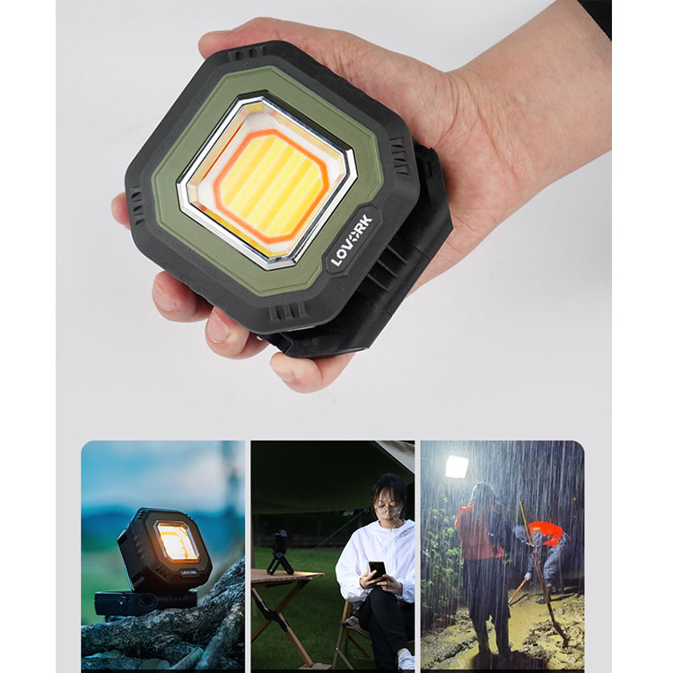 Outdoor usb rechargeable emergency led camping lamp lights tent 12w led lighting lantern camping light