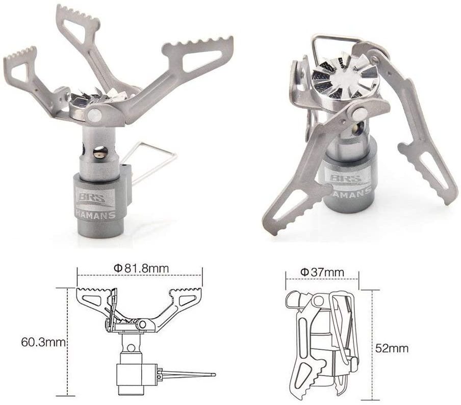 Gas Stove Cooking and Camping Gas Burner Portable Mini folding Stove Survival Furnace Pocket Picnic Gas Cooker