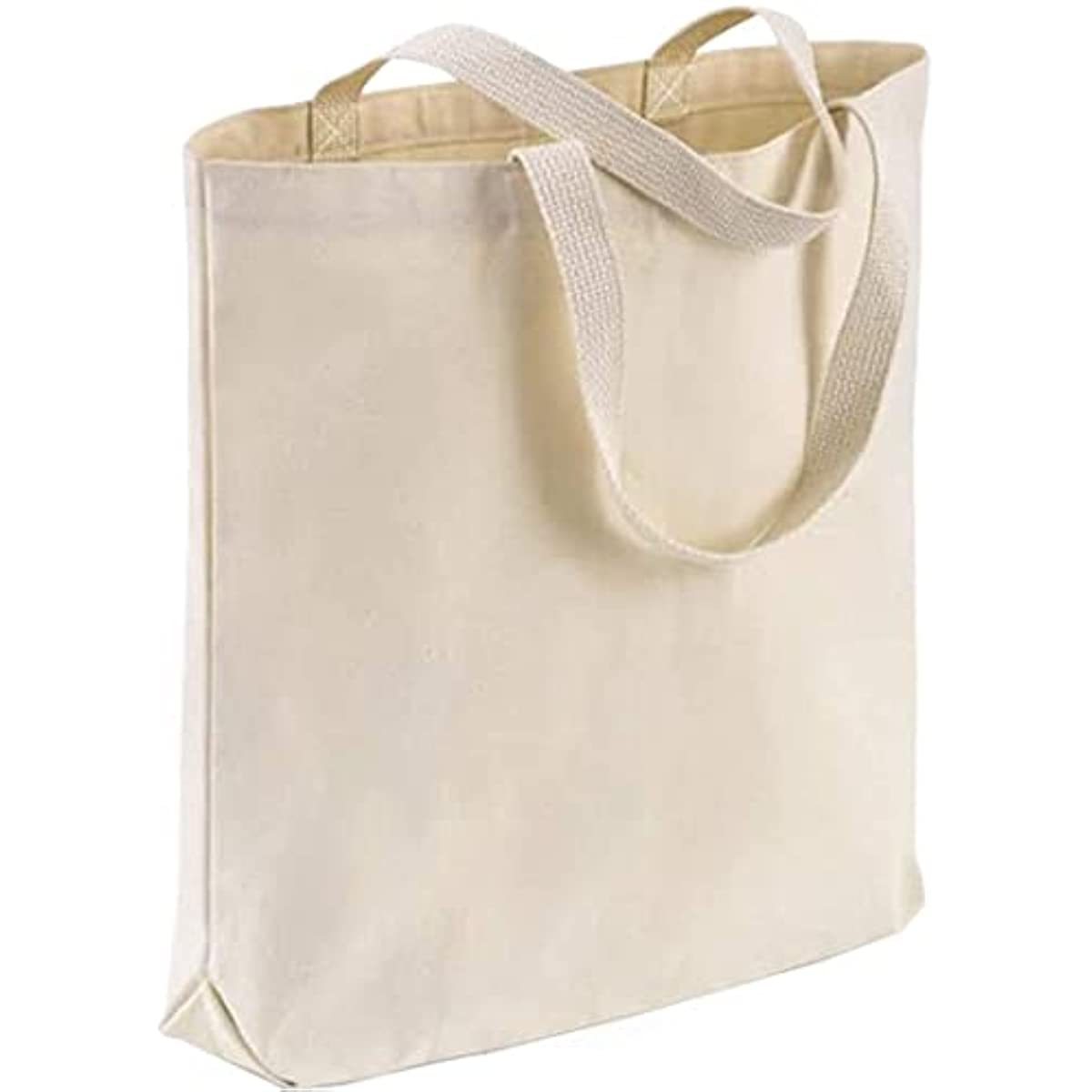 Recyclable Customize Promotional Jute Foldable Casual Durable Decorative Craft Cotton Canvas Shopping Tote Bag