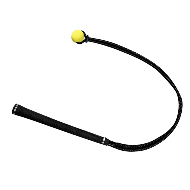 Portable Golf Swing Training Aid Rope, Golf Posture Movement Correction Indoor Training Equipment for Golf Club Beginners