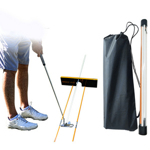 Golf Swing Trainer, True Target Aim - Pro Golf Alignment Training Aid, Swing and Putt Better -  with 4 Alignment Sticks