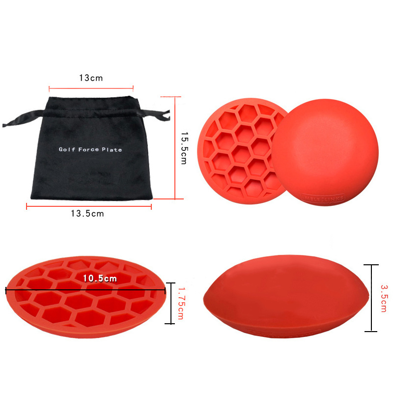 golf putting trainer Force Plate Bundle -Golf Training Aid - Increase Club Head Speed - Ground Reaction Force and Stability