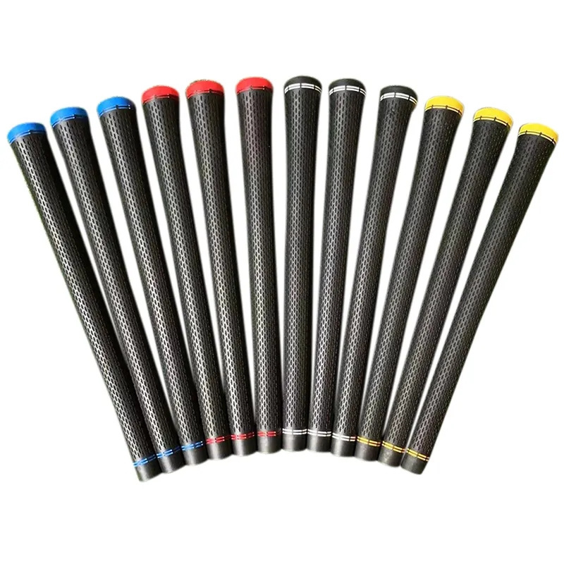 Rubber golf club grip 1piece logo custom for putter iron/wood size 266mm golf swing training grips golf outdoor practice aids