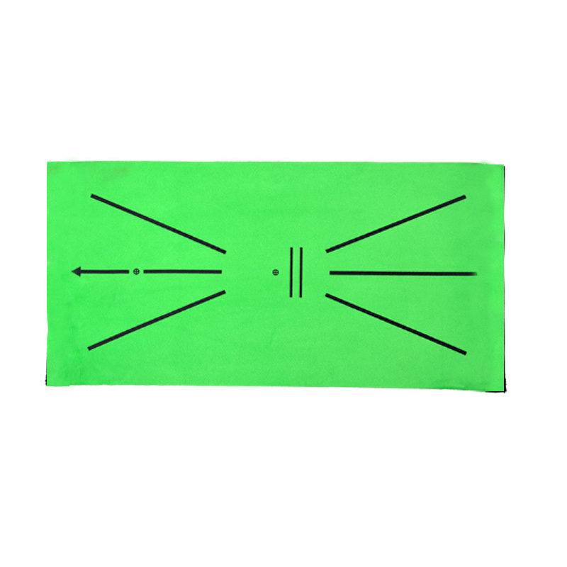 Golf Swing Detection Batting Pad 1 piece Logo Custom Accept Analysis & Correct Your Swing Path  Mini Golf Practice Training Mat