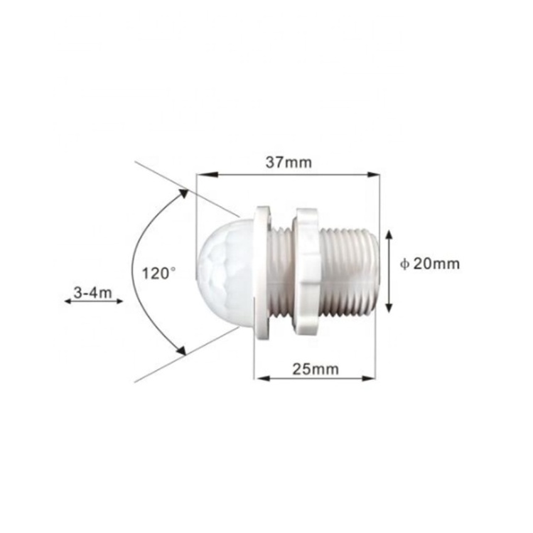 PIR Sensor Detector Smart Switch 110V 220V LED PIR Infrared Motion Sensor Light Switch