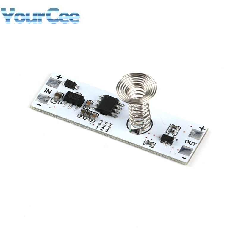 Touch switch capacitive sensor module DC 5V-24V 3A LED dimming control light controller module sensor