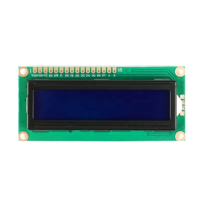 5V 1602 16X2 LCD1602 Display Module Blue Backlight LCD Display  Module