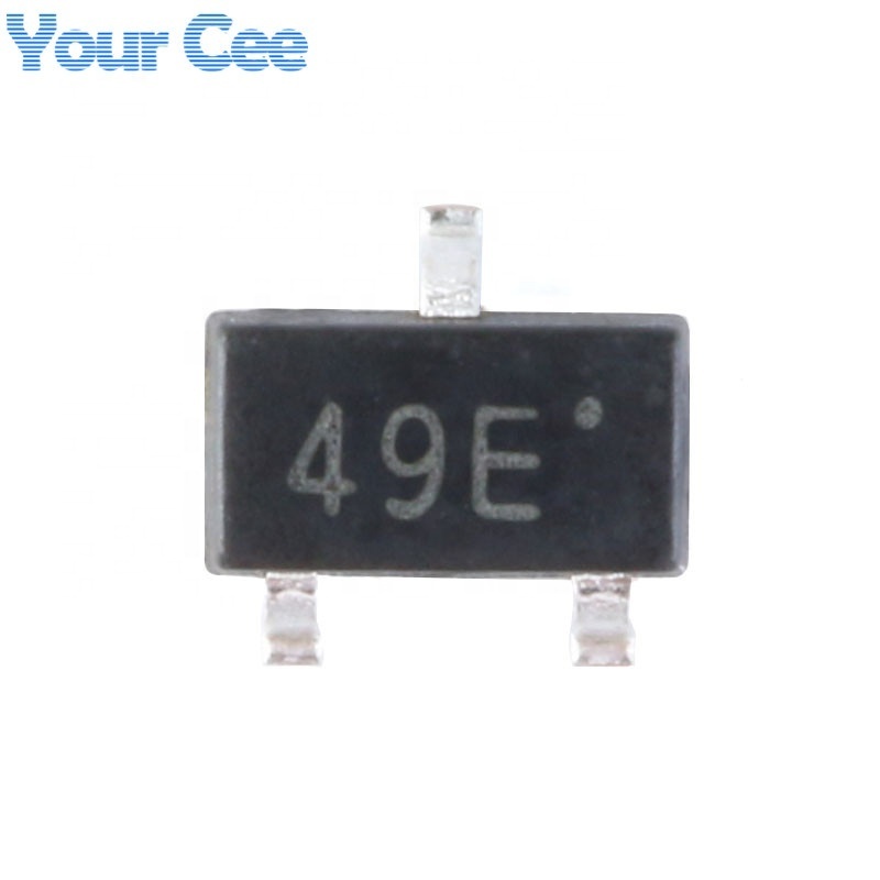 49E Hall Effect Sensor Switch Hall Element SOT23 SS49E AH49E High Sensitivity