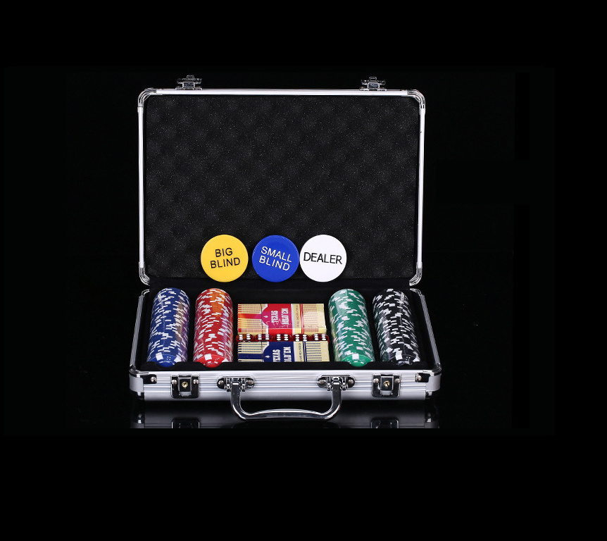 Texas Poker Chips With Box Professional Card Games Counting Blackjack Bingo Token Casino Poker Chips Set Digital Chips