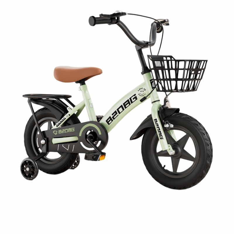 Factory Wholesale Kids Bicycle With Training Wheels 12 14 16 Inch Folding Kids' Bike For Boys Girls Cheap Cool Bicycle For Kids