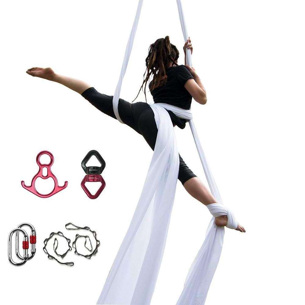 Fitness Aerial Yoga Hammock Set Swing Home Outdoor Yoga Equipment Hammock Acrobatic Dance for Gymnast Body Building