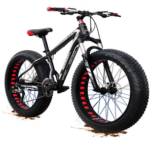 26 X4.0 Fat Tire Aluminum Alloy Men Snow Bike /big 29 Inch Chopper Fat Mountain Bicycle For Sale/20 Single Speed Fat Tyre Cycle