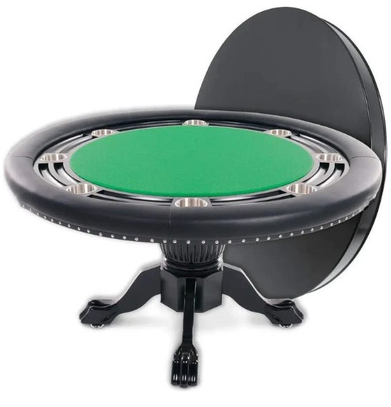 Your-city Custom High Quality Round Poker Table 8 Players Poker Table 52 Inch Professional Round Poker Table