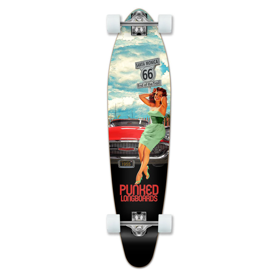 Land Surfboard Surf Skateboard CX4 Alloy Stand Skateboard Beginner Sports Leisure to Work Large Maple Deck 32 Inch Longboard