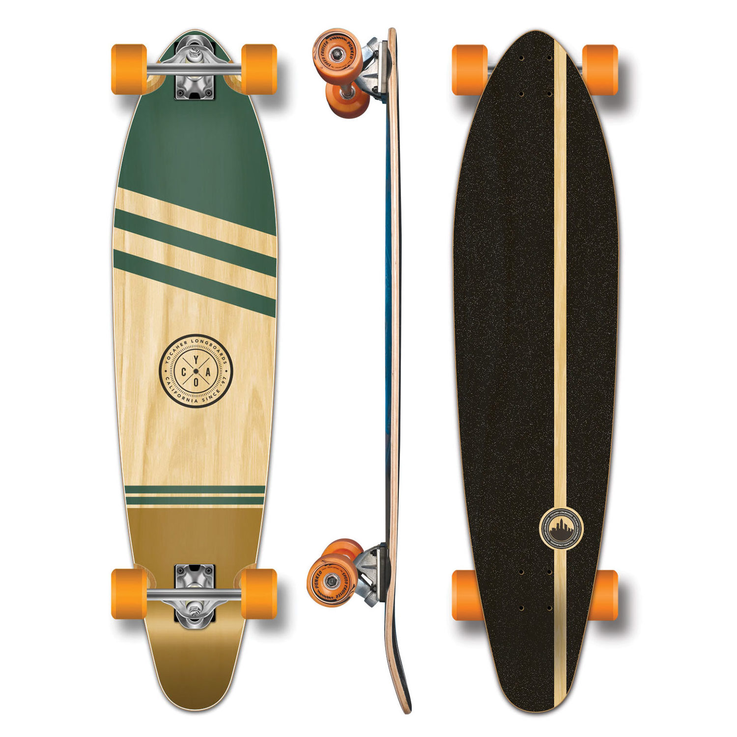 Land Surfboard Surf Skateboard CX4 Alloy Stand Skateboard Beginner Sports Leisure to Work Large Maple Deck 32 Inch Longboard