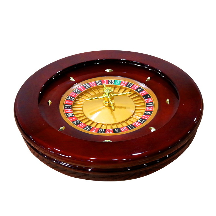 Your-city 20inch And 22inch Casino Gambling Solid Wood Carefully Crafted Roulette Wheel For Roulette Table