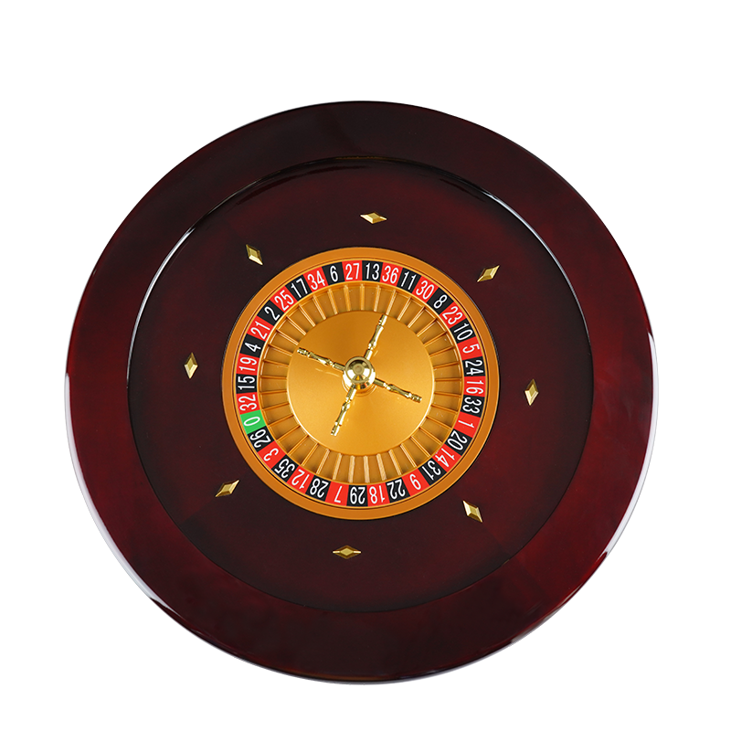 Your-city 20inch And 22inch Casino Gambling Solid Wood Carefully Crafted Roulette Wheel For Roulette Table