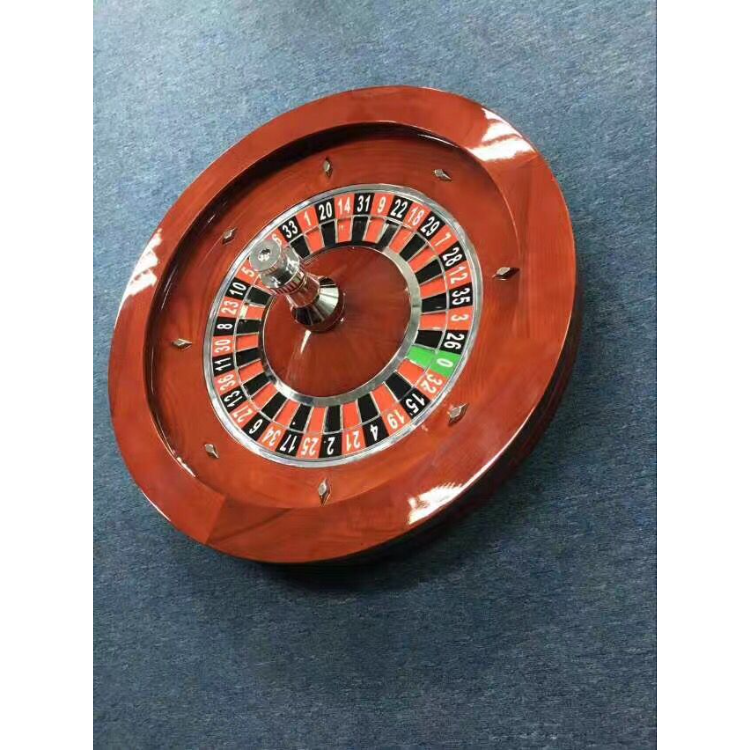 Baccarat Texas Poker Blackjack Gambling Products High Quality Solid Wooden 32 Inch Solid Wood Professional Casino Roulette Wheel