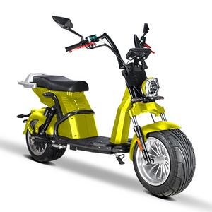 Cp-9 Electric Mopeds Bike Off Road Electric Scooter 20ah Lithium Battery 2 Wheel Citycoco For Adults