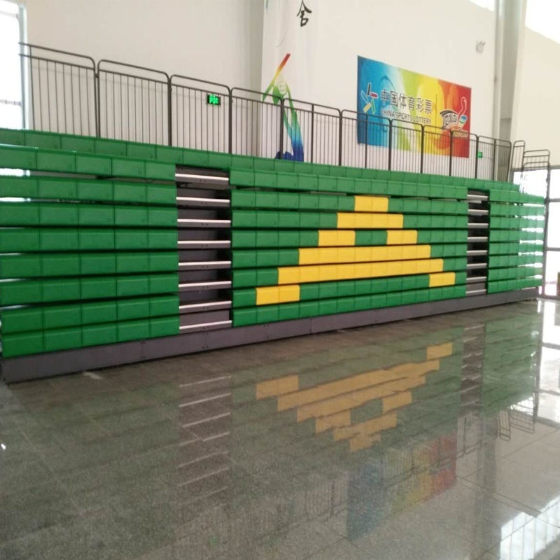 Bench Seat Retractable Bleachers Stadium Seat Chair Indoor Gym Bleachers Manufacturers Telescopic Bleachers Plastic Seating